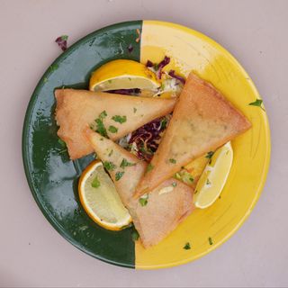 Brick patate, tonno, capperi e prezzemolo - 3 pezzi