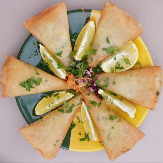 Brick patate, tonno, capperi e prezzemolo - 6 pezzi