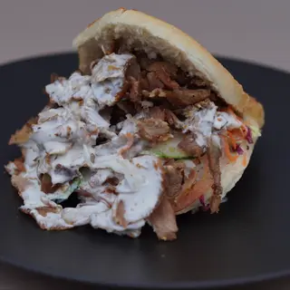 Panino kebab solo carne