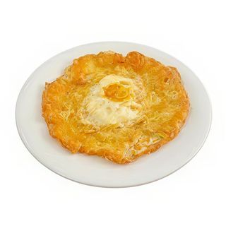 Omelette con polpa di granchio