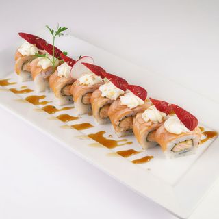 262 - Urakami con salmone cotto - 8 pezzi