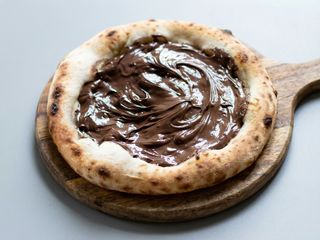 Pizza nutella