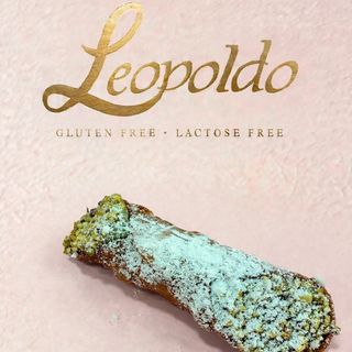 Cannolo al pistacchio senza glutine e senza lattosio