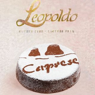 Caprese cioccolato 16 cm senza glutine e senza lattosio