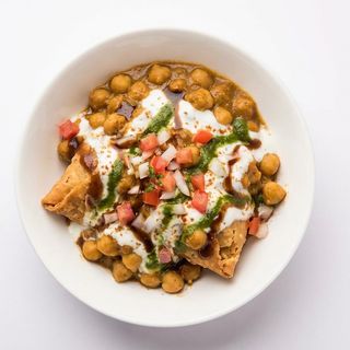 Samosa Chaat.