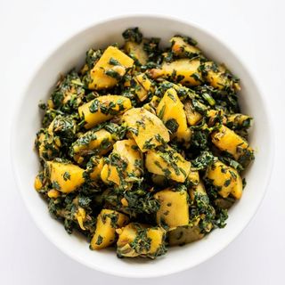 Aloo palak.