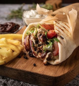 Piadina kebab