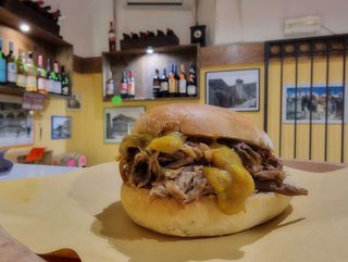 Pulled Porchetta - salsa fichi e senape