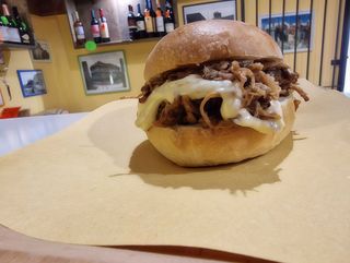 Pulled Porchetta - mayonese al tartufo