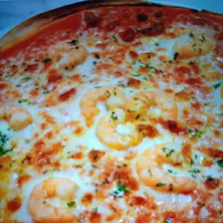 Panna e gamberetti 