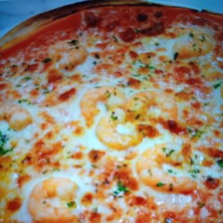 Panna e gamberetti
