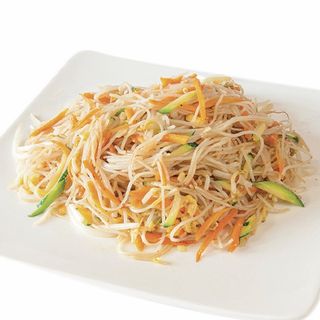 52a Spaghetti di riso con pollo