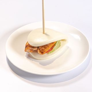 Guabao Salmone tempura