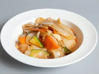 Gnocchi di riso con verdure