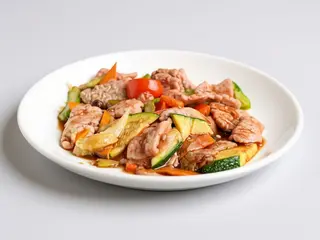 Vitello con verdure