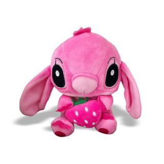 Stitch rosa con fragola 20 cm