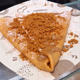 Crepes crema biscoff lotus