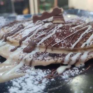 Vito il pancake, al Kinder