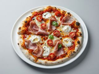 30. Cotto, pomodorini burrata