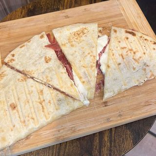 Piadina con prosciutto cotto