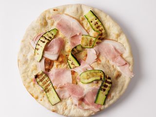 Focaccia cotto zucchine