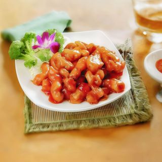 55 Maiale in salsa agrodolce