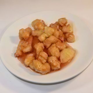 40. Pollo fritto con salsa agrodolce