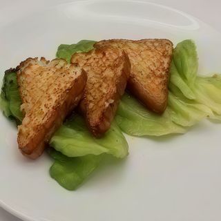 9. Toast di gamberi