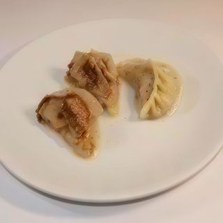 7. Ravioli di carne dorati in padella