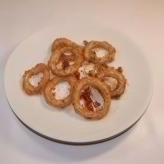 73. Anelli di totano fritti al pepe