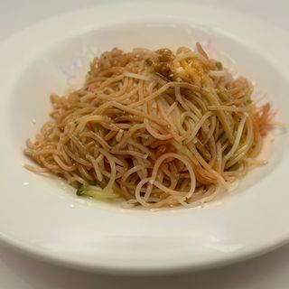29. Spaghettini di riso con verdure