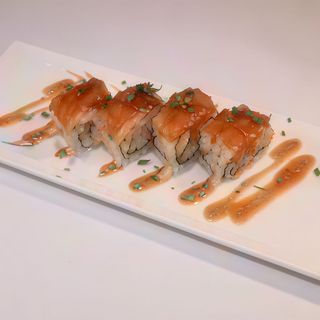 169. Spicy ebi roll
