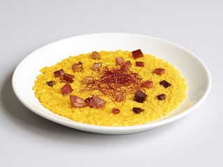 RISOTTO ZAFFERANO E SPECK