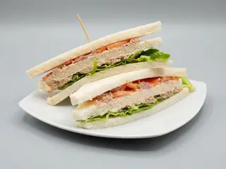 Tonno, pomodoro ramato, insalata, maionese