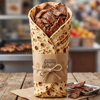 Piadina  kebab SOLO CARNE