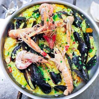 Paella di pesce per 2 persone