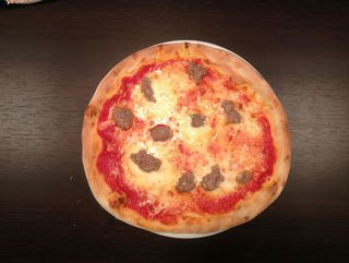 Provola e salsiccia