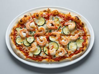 Zucchine e gamberetti