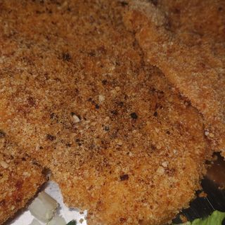 Una cotoletta di pollo