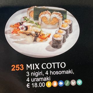 253 Mix cotto - 11 pezzi