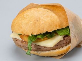 Panino con hamburger 