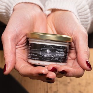 Baccalà Mantecato al Naturale In Vetro 90 G