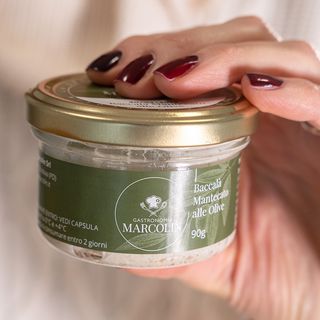 Baccalà Mantecato Alle Olive In Vetro 90 G