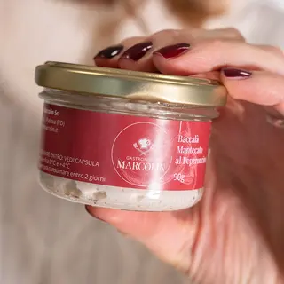 Baccalà Mantecato Al Peperoncino In Vetro 90 G