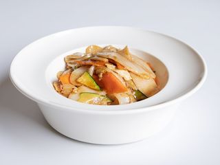 63 Gnocchi di riso con le verdure 