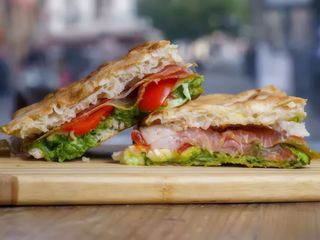 Mezza schiacciata fiocco