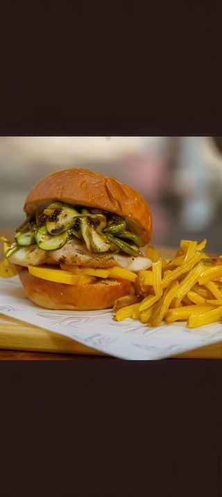 Chicken bun