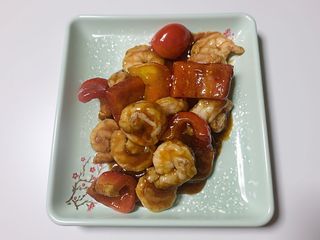 72 Gamberetti con peperoni