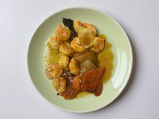 74 Gamberetti al curry