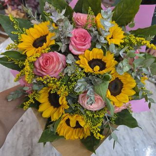 Girasole incontra la rosa